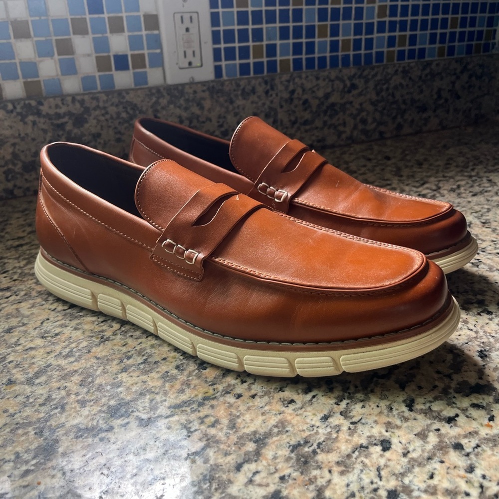 Bruno Marc Men's Lightweight EZFlex GlideBreeze Penny Loafers Casual Dress Slip